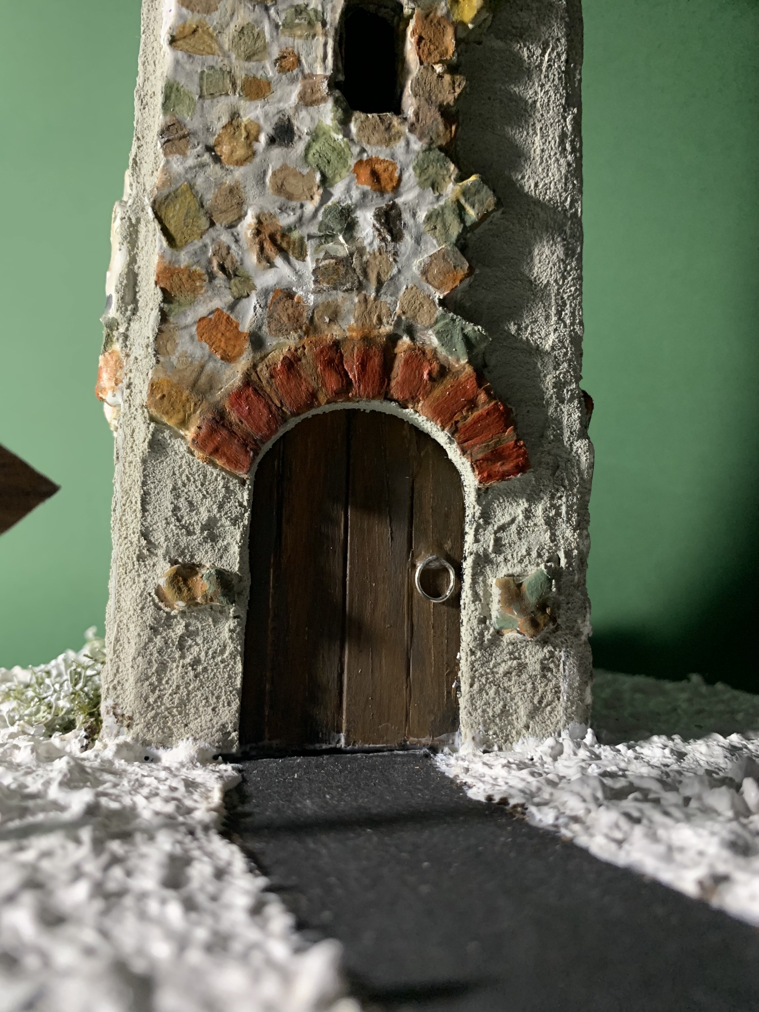 Diorama of Svaneti tower