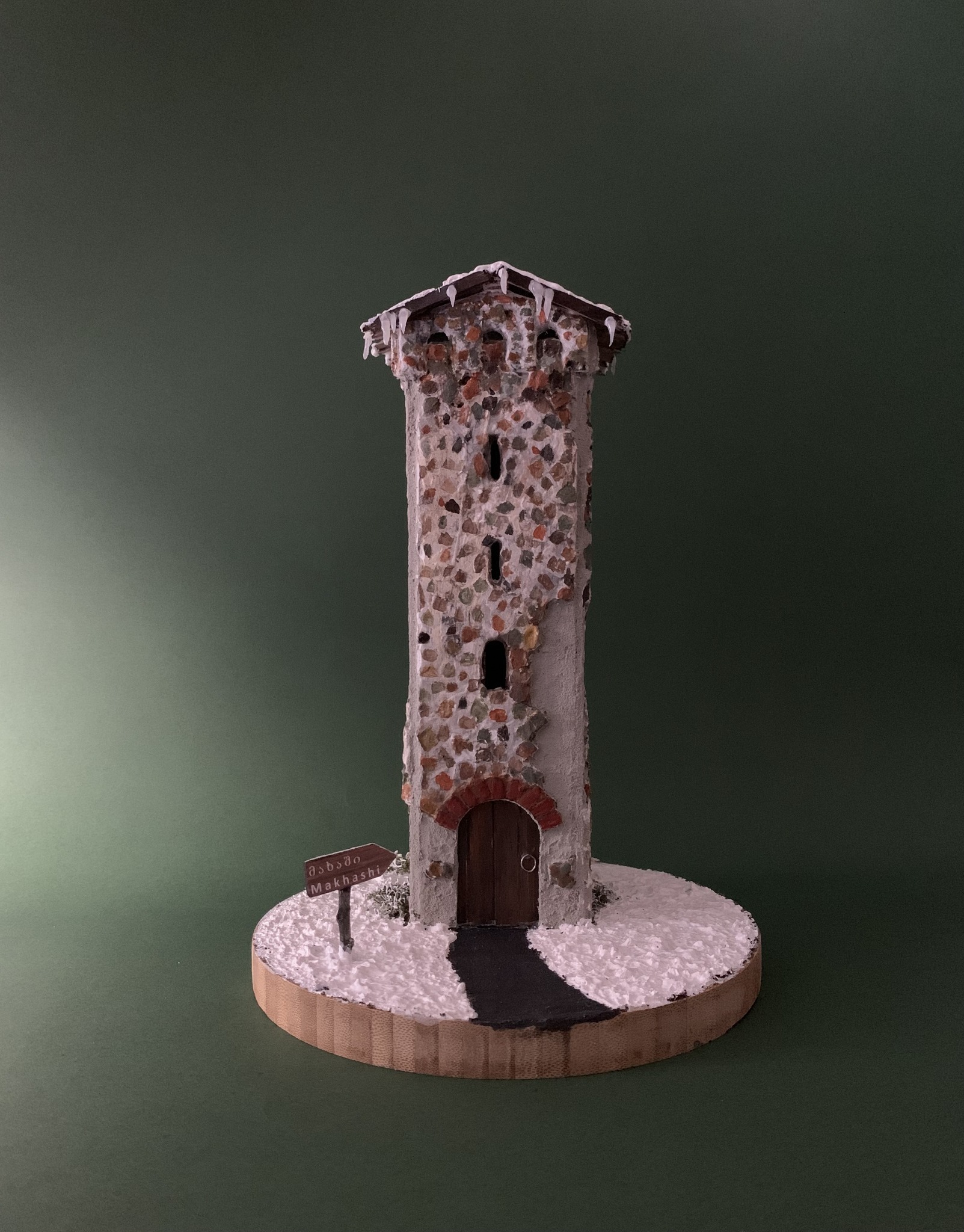 Diorama of Svaneti tower